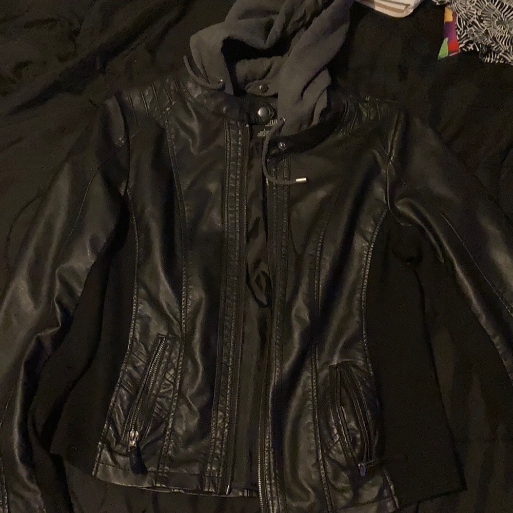 Leather jacket